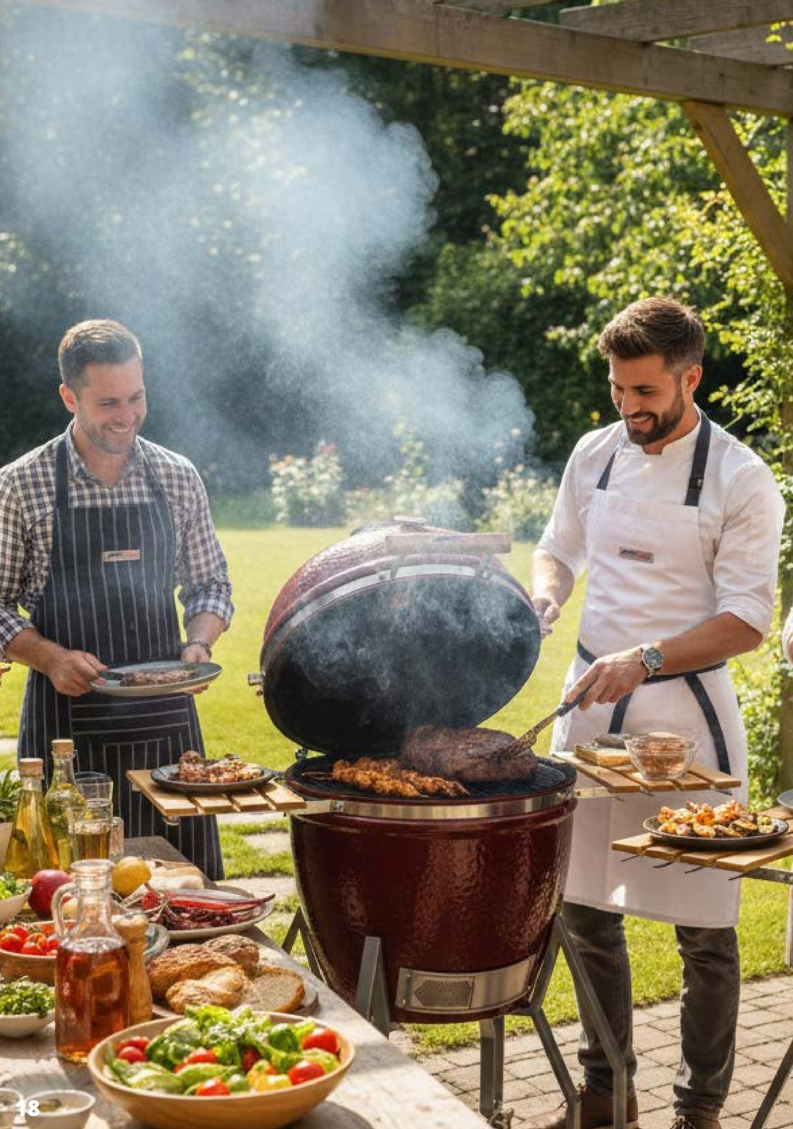 A Kamado Chef evening with friends